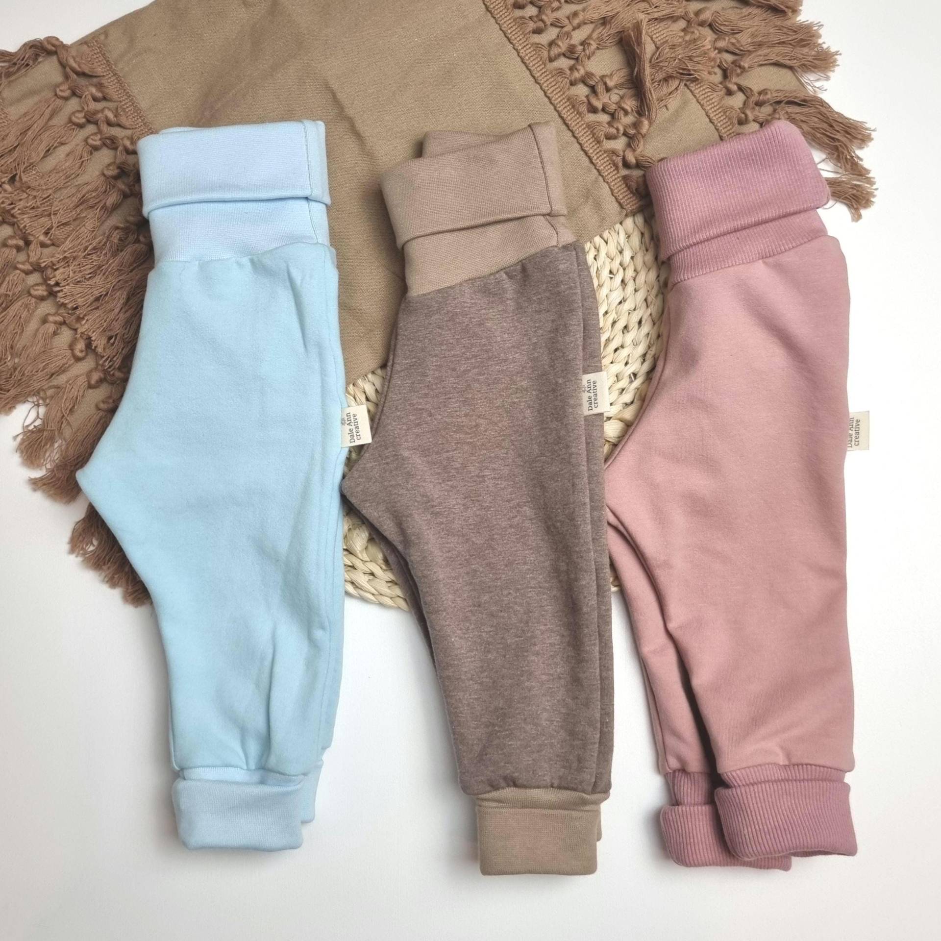 Pumphose Winter Baby Größe 50 - 86, Warme Pumphose, Winterhose, Unisex, Herbsthose, Frühlingshose, Mitwachshose, Kinderhose Hose von DaLeAnncreative