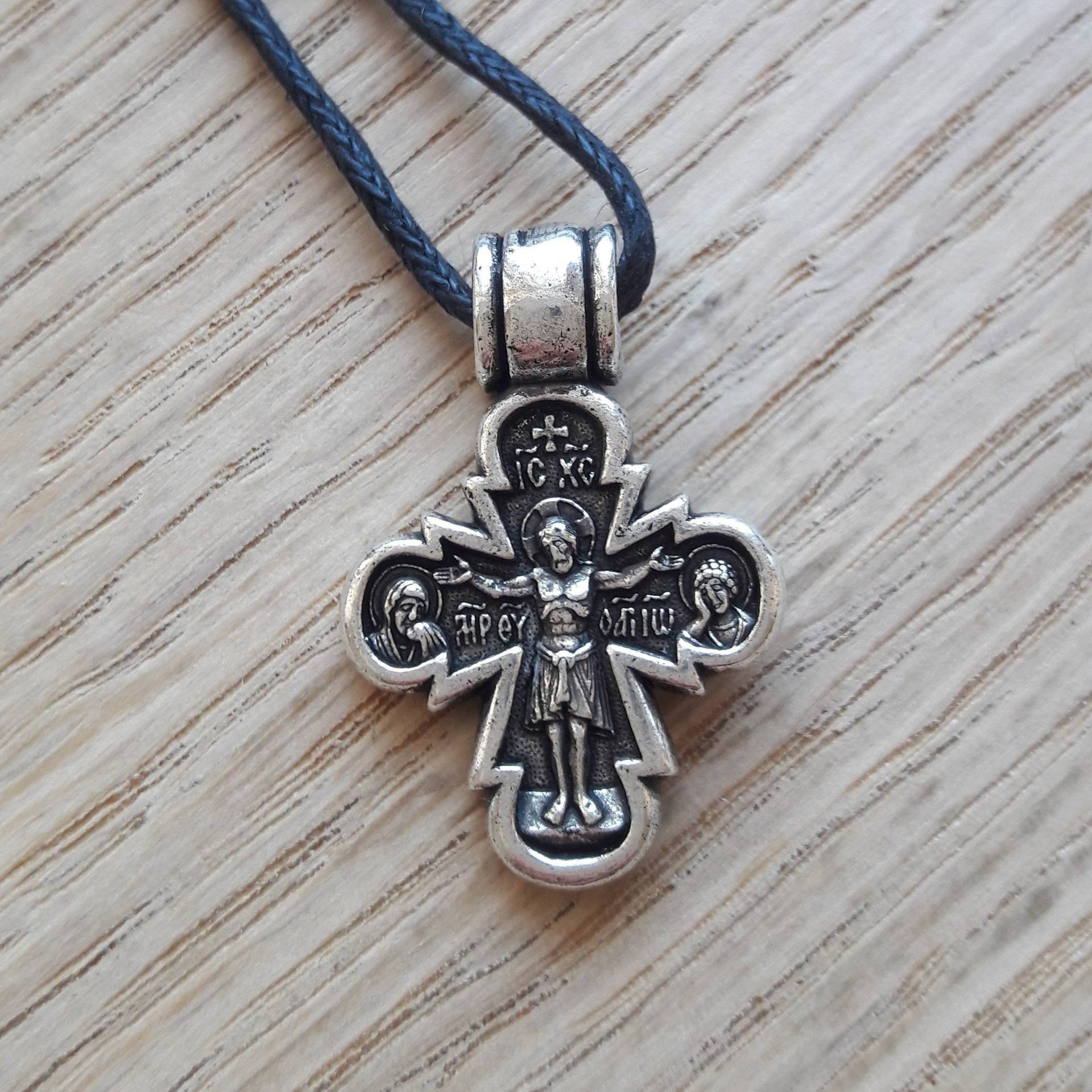 Jesus Kreuz Anhänger. Kruzifix. Jungfrau Maria Brustkreuz. Christlicher Schmuck Jesus Kreuz Anhänger. Kruzifix. Jungfrau Maria Brustkreuz. Christlicher Schmuck von DaLeeShop