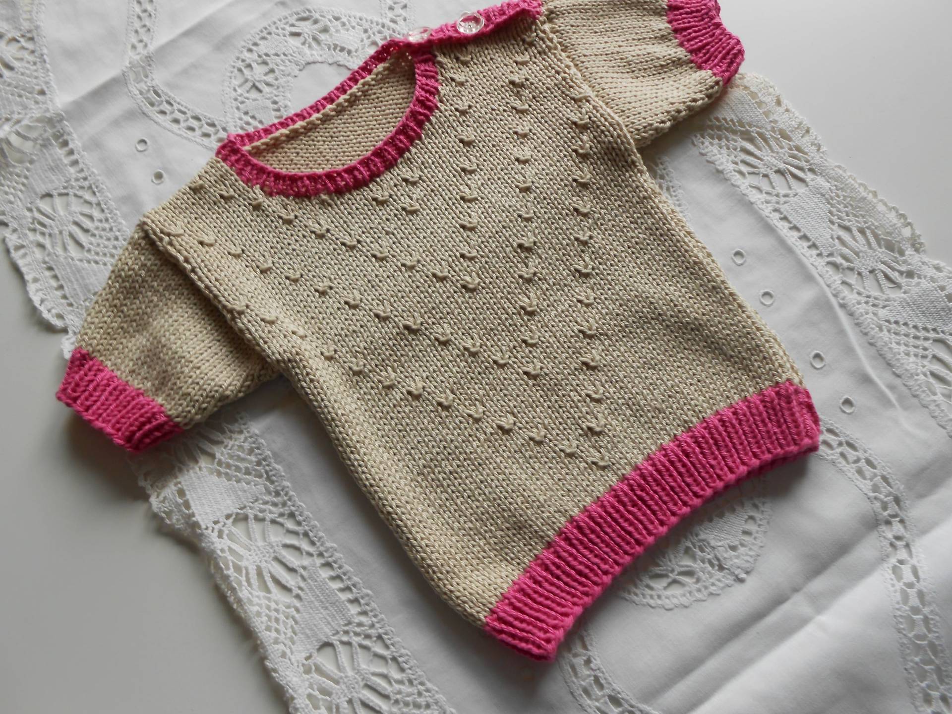 Babybaumwollpulli von DaLinea