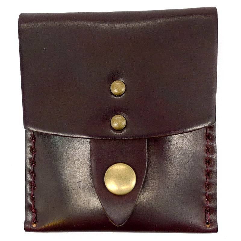 Shell Cordovan Vertikale Karabinerhaken Geldbörse - Farbe 8 von DaLucaStraps