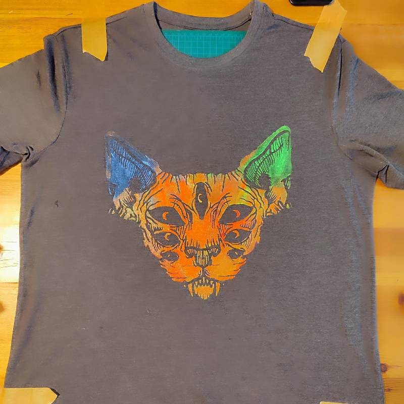 Psy Cat T-Shirt Psy Cat T-Shirt von DaShroo