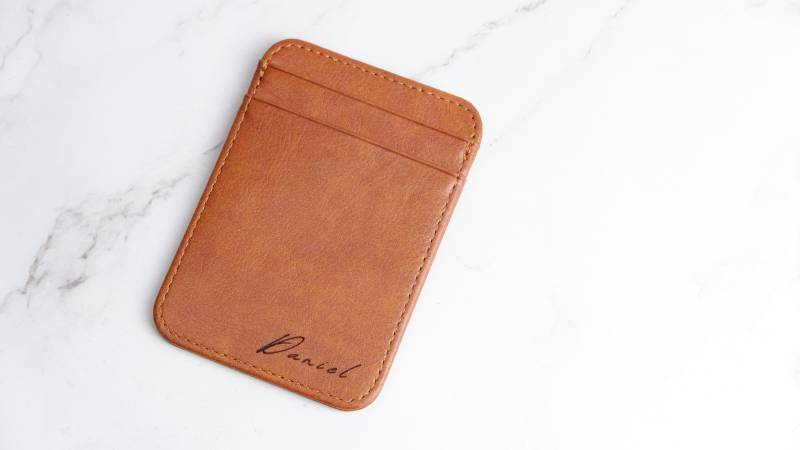 Geldbörse | Kartenetui Portemonnaie Kartenhalter Personalisiert Mit Laser Gravur von DaVaViDa