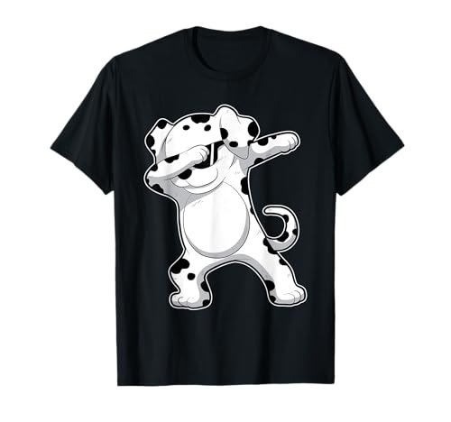 Dabbing Dalmatiner Shirt Lustiges Hunde Kinder Geschenk T-Shirt von Dab Tanzfigur Dabbing T Shirts & Geschenkideen