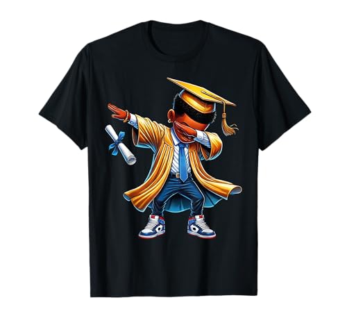Lustiges Geschenk für Jungen, Abschlussklasse von 2025 T-Shirt Lustiges Geschenk für Jungen, Abschlussklasse von 2025 T-Shirt von DabbaliciousEFX Apparel Co.