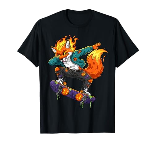 Dabbing Fox Halloween Trick or Treat Vibes for Kids T-Shirt Dabbing Fox Halloween Trick or Treat Vibes for Kids T-Shirt von Dabbing Fox Halloween