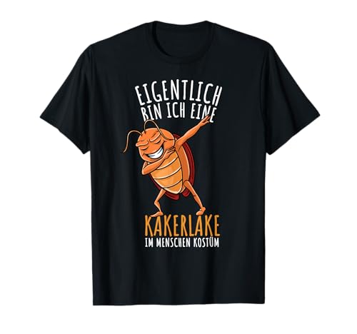 Dabbing Kakerlake Kostüm Käfer Jungen Insekt T-Shirt von Dabbing Kakerlake Kostüm Käfer Jungen Insekt