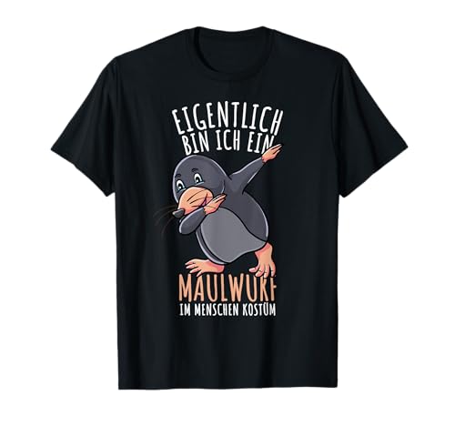 Dabbing Maulwurf Kostüm Mädchen Maulwurf T-Shirt Dabbing Maulwurf Kostüm Mädchen Maulwurf T-Shirt von Dabbing Maulwurf Kostüm Mädchen Maulwurf