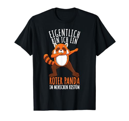 Dabbing Roter Panda Kostüm Mädchen Panda T-Shirt Dabbing Roter Panda Kostüm Mädchen Panda T-Shirt von Dabbing Roter Panda Kostüm Mädchen Panda