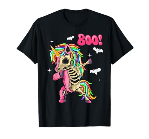 Men Women Kids Funny Dabbing Unicorn Boo Spooky Halloween T-Shirt Men Women Kids Funny Dabbing Unicorn Boo Spooky Halloween T-Shirt von Dabbing Unicorn Skeleton Halloween Funny Costume