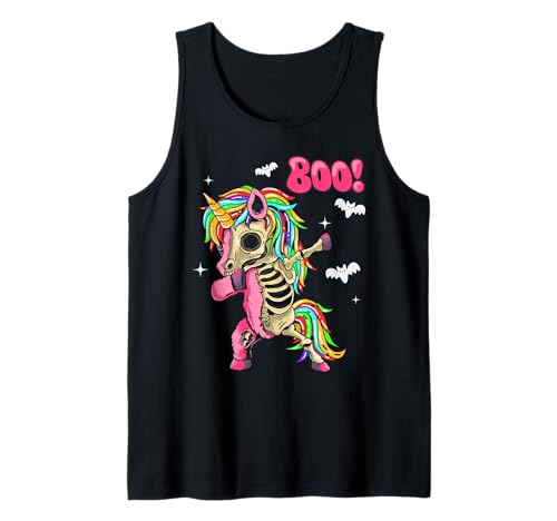 Men Women Kids Funny Dabbing Unicorn Boo Spooky Halloween Tank Top Men Women Kids Funny Dabbing Unicorn Boo Spooky Halloween Tank Top von Dabbing Unicorn Skeleton Halloween Funny Costume