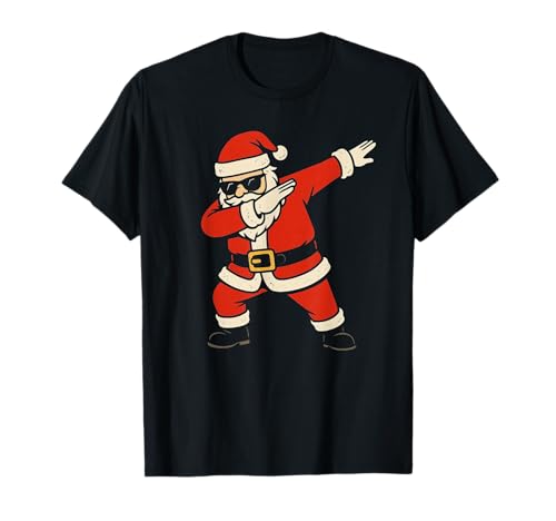 Dabbing Weihnachtsmann Lustige Weihnachten für Jungen Kinder T-Shirt von Dabbing Weihnachtsmann Weihnachten Jungen Kinder