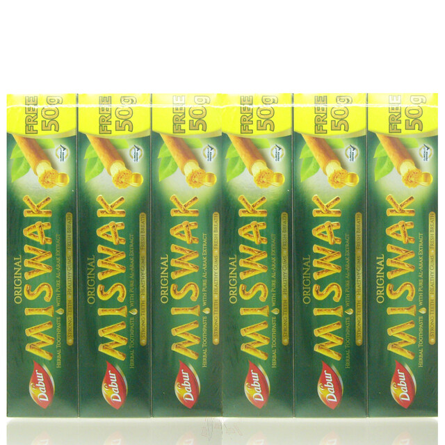 Dabur Kr?uter Zahnpasta MISWAK 1020g - 6x 170g von Dabur