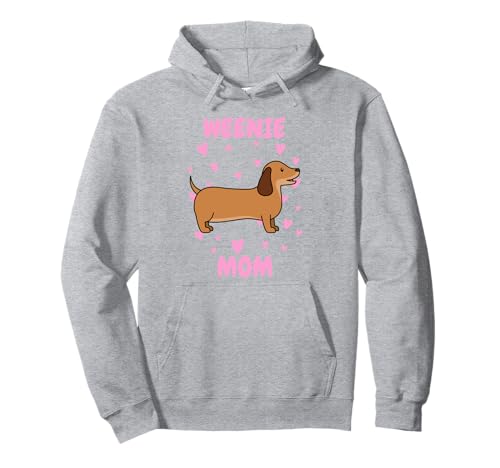 Weenie Mom Dackelmama Mama Mutter Muttertag Mom Mummy Mum Pullover Hoodie Weenie Mom Dackelmama Mama Mutter Muttertag Mom Mummy Mum Pullover Hoodie von Dachshund Dackel Teckel Geschenke Hundeliebhaber