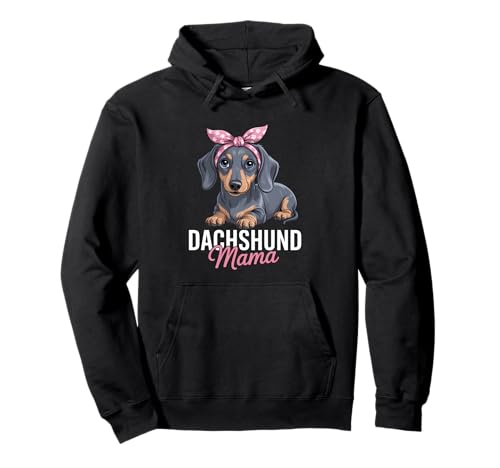 Dackel Mama Hund Mama Haustier Pullover Hoodie Dackel Mama Hund Mama Haustier Pullover Hoodie von Dachshund Dog Animal Wiener