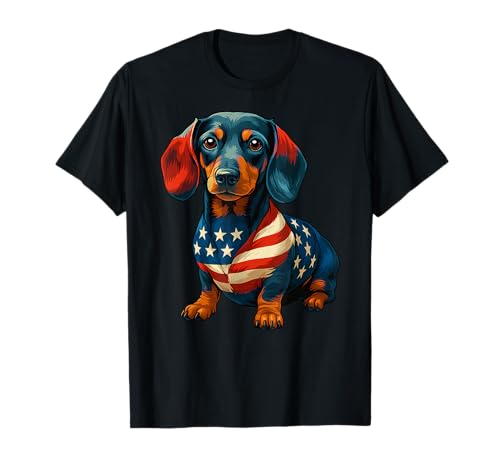 Dackel Hund Mama Papa 4. Juli Amerikanische Flagge Männer Frauen T-Shirt Dackel Hund Mama Papa 4. Juli Amerikanische Flagge Männer Frauen T-Shirt von Dachshund Dog Mom Dad 4th Of July Ades