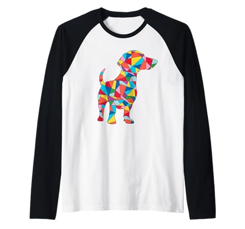 Dackel Mama Dachshund Kinder Frauen Mädchen Teckel Raglan Dackel Mama Dachshund Kinder Frauen Mädchen Teckel Raglan von Dackel Hunde Besitzer Dachshund Teckel Hundehalter
