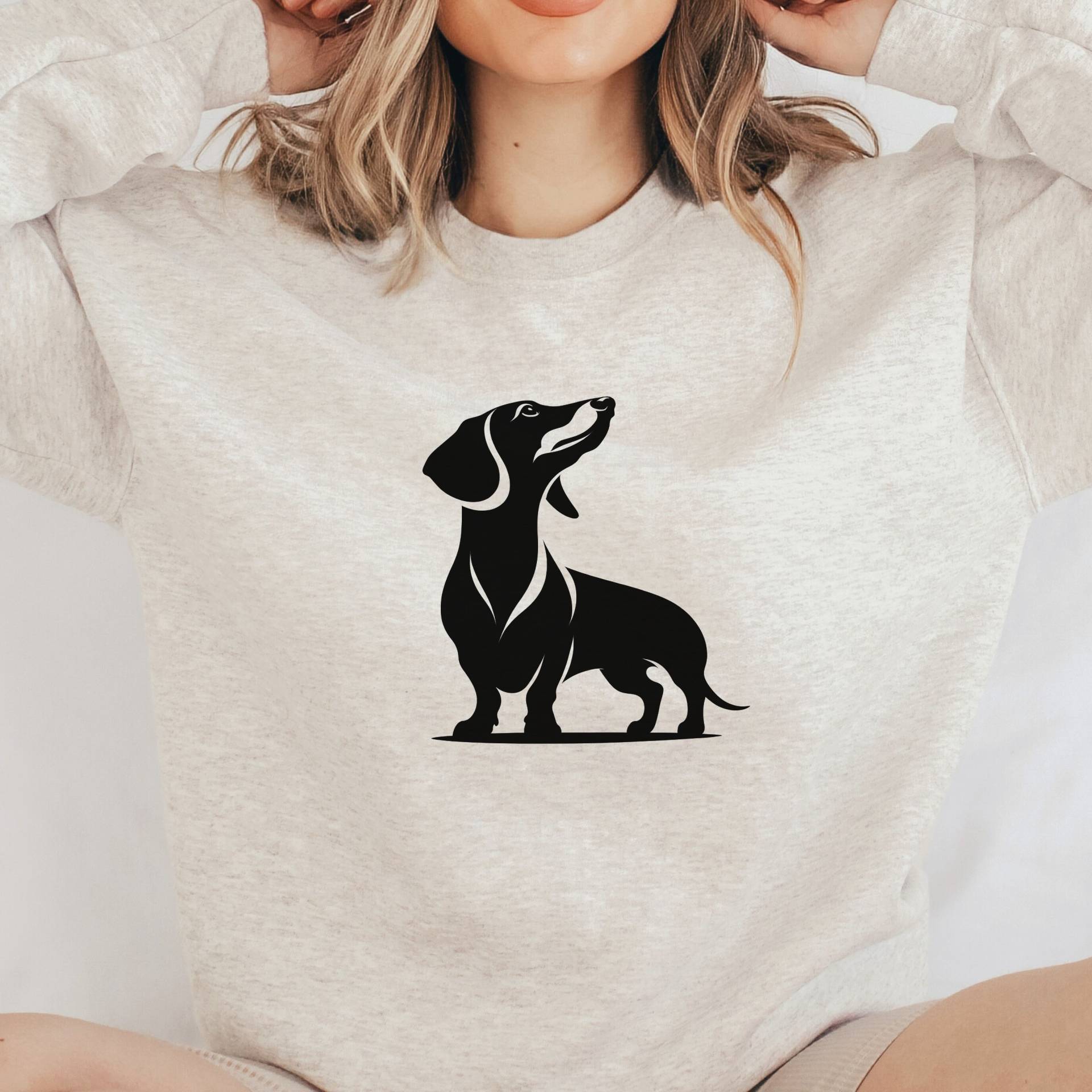 Dachshund Sweatshirt, Dackel Dackel Pullover, Shirt, Dachshund Crewneck, Gift, Apparel von DackelundCorgi