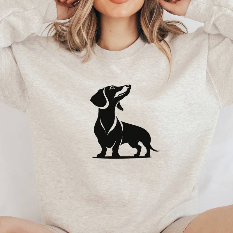 Dachshund Sweatshirt, Dackel Dackel Pullover, Shirt, Dachshund Crewneck, Gift, Apparel von DackelundCorgi
