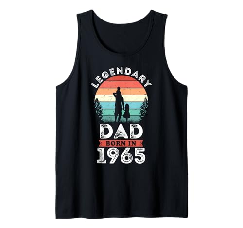 Legendary Dad Born in 1965, 60th Birthday Men Tank Top von Dad 1965 Legends Gifts for Mens 60th Bday