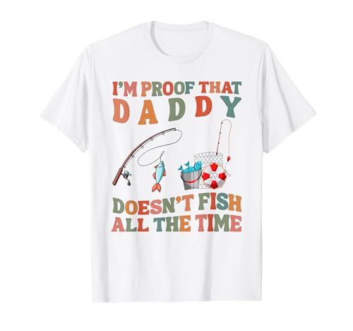 Ich Bin der Beweis, DASS Papa Nicht die ganze Zeit angelt, Baby T-Shirt Ich Bin der Beweis, DASS Papa Nicht die ganze Zeit angelt, Baby T-Shirt von Dad Doesn't Fish All The Time Daddy Fishing Tee