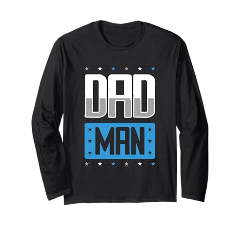 Dad Man Lustiges Superheld Papa Geschenk Vatertag Langarmshirt Dad Man Lustiges Superheld Papa Geschenk Vatertag Langarmshirt von Dad Hero Family Gift Humor Cool Father Day