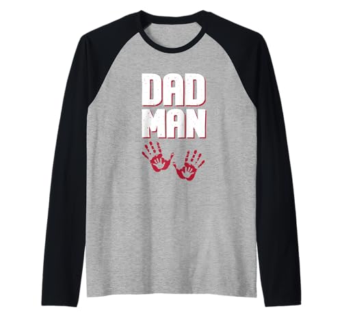 Dad Man Lustiges Superheld Papa Geschenk Vatertag Raglan Dad Man Lustiges Superheld Papa Geschenk Vatertag Raglan von Dad Hero Family Gift Humor Cool Father Day