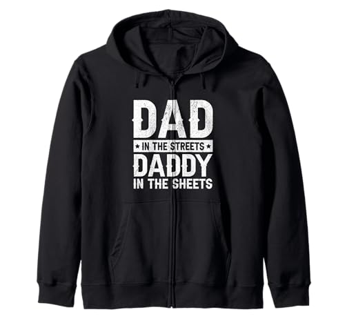 Lustiger Vater auf der Straße Papa in den Laken Vatertag Kapuzenjacke Lustiger Vater auf der Straße Papa in den Laken Vatertag Kapuzenjacke von Dad In The Streets Daddy In The Sheets Vintage