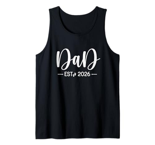 Herren Dad Est 2026 New Vads and Moms Matching Father To Be 2026 Tank Top Herren Dad Est 2026 New Vads and Moms Matching Father To Be 2026 Tank Top von Dad Mom 2026 Matching Couple Gifts Mom and Dad