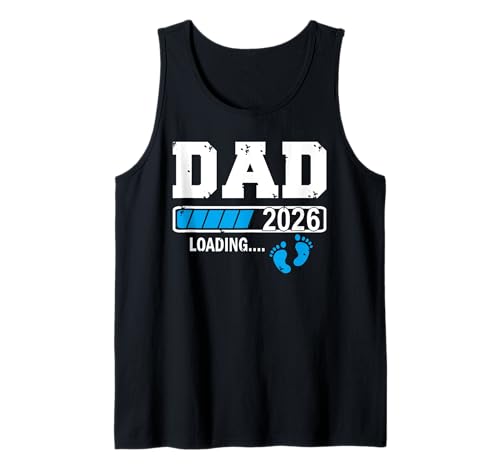 Herren Papa 2026 Schwangerschaft Ankündigung werdender Papa Tank Top Herren Papa 2026 Schwangerschaft Ankündigung werdender Papa Tank Top von Dad Mom Geburt Baby 2026