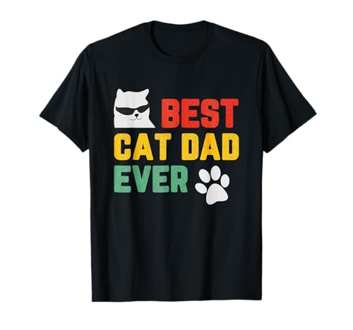Katze Papa Papa Katzenbesitzer Vatertagsgeschenk für Ehemann Männer T-Shirt Katze Papa Papa Katzenbesitzer Vatertagsgeschenk für Ehemann Männer T-Shirt von Dad Papa Dada Grandpa Birthday Holiday Presents