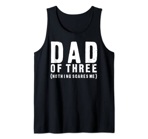Herren Dad of Three Kids Gifts - Dad of 3 Tank Top Herren Dad of Three Kids Gifts - Dad of 3 Tank Top von Dad of Three Kids