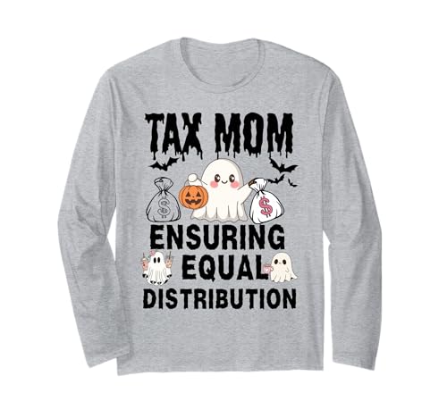 Steuermutter passende Halloween Familie Outfits Mama Langarmshirt Steuermutter passende Halloween Familie Outfits Mama Langarmshirt von Dad tax