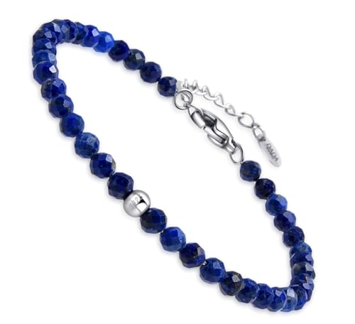 Dada Gioielli - Damen Armband, Geschenkidee zum Geburtstag für sie, 9 echte Natursteine für 9 weibliche Persönlichkeiten, wählen Sie Ihren persönlichen Stein, von Dada Gioielli