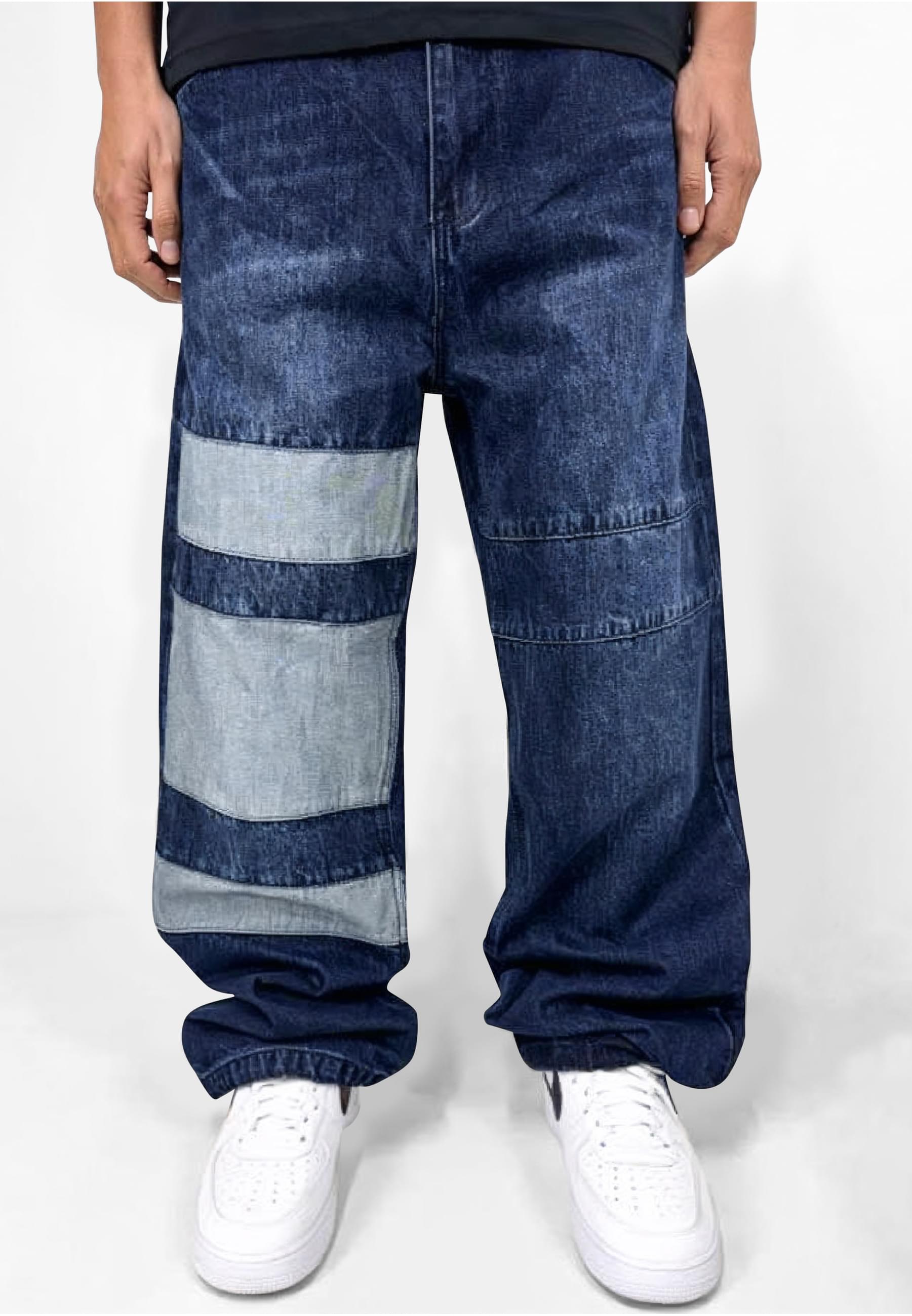DADA Supreme Bequeme Jeans "DADA Supreme Dada Supreme Patchwork Baggy Jeans" von Dada Supreme