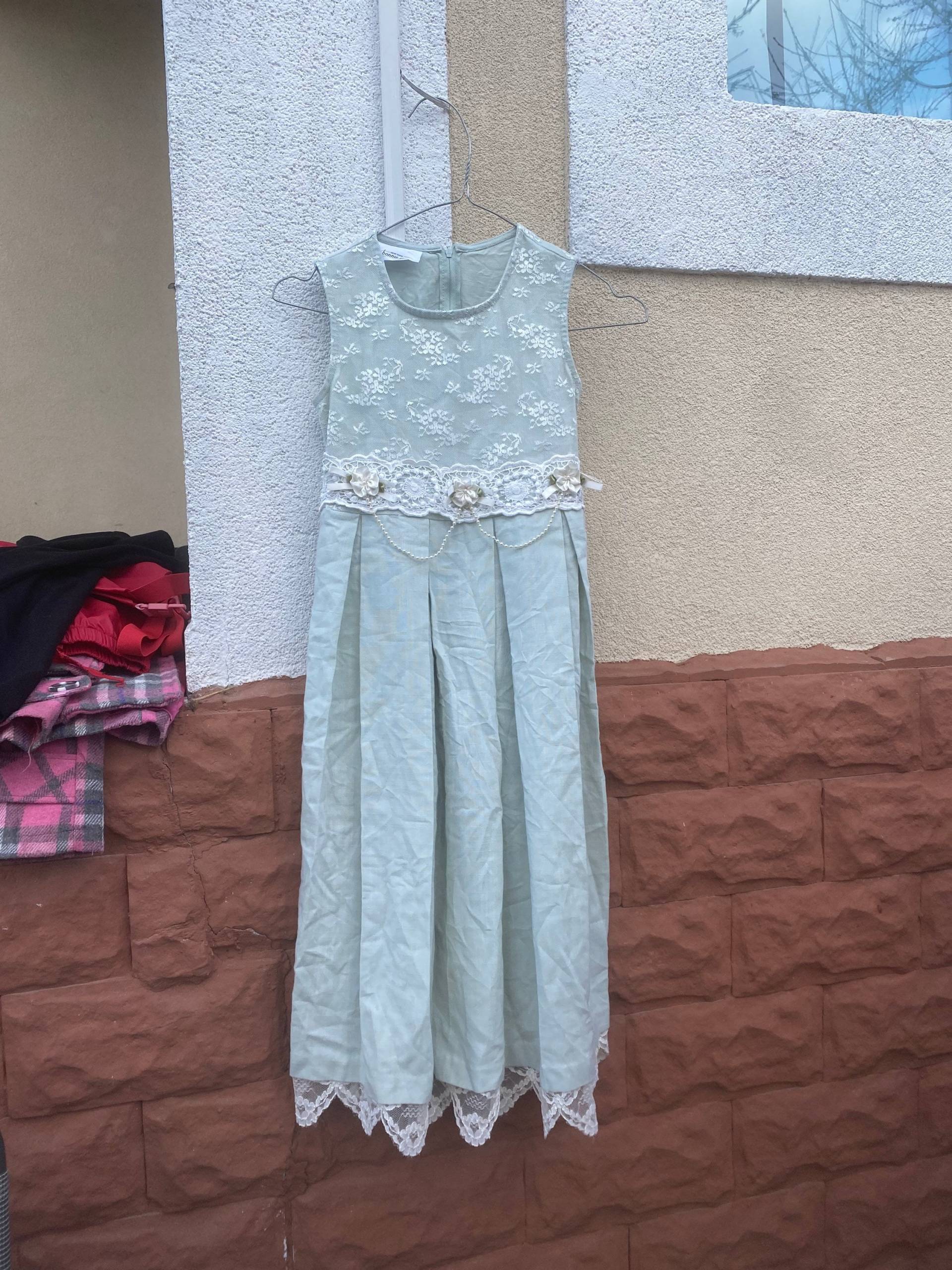 Mädchen Vintage Kleid, 10-11Jahre von DadaVintageCom