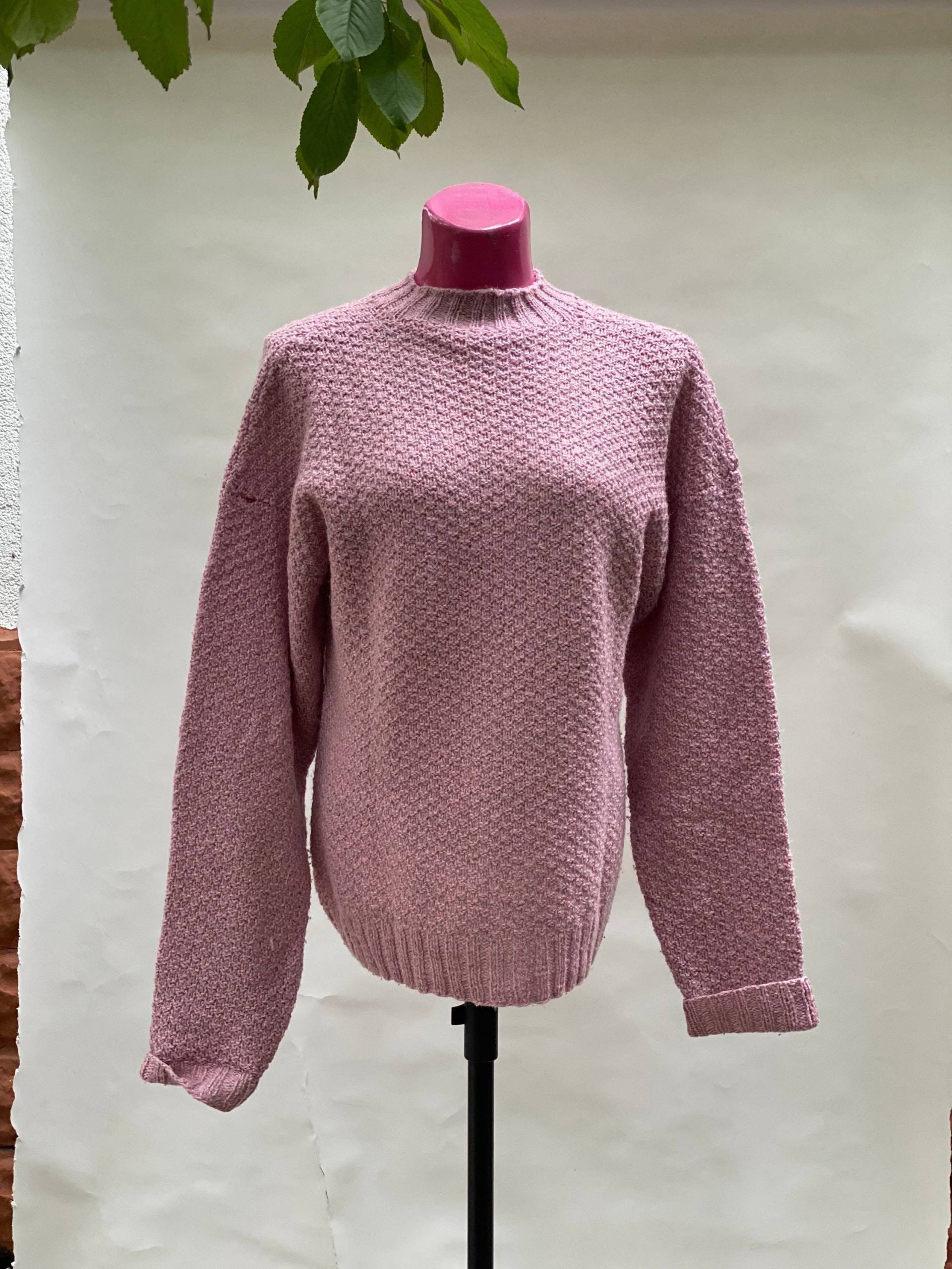 Rosa Pullover, Größe L von DadaVintageCom