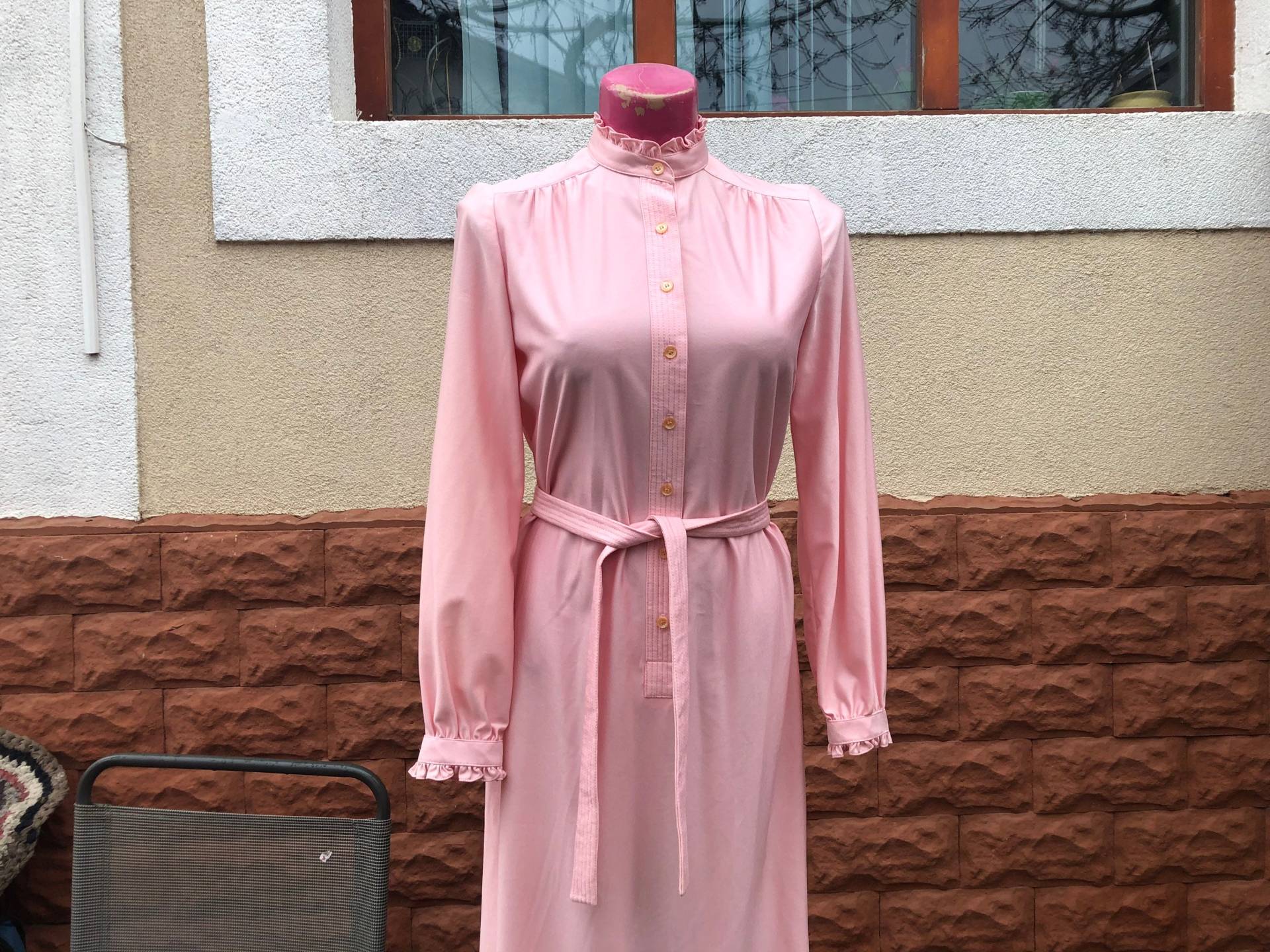 Rosa Vintage Kleid, Größe M von DadaVintageCom