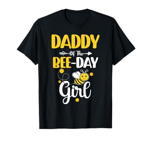 Bienenstockparty für Mädchen, passend zum Geburtstag, zum Daddy Of The Bee Day T-Shirt Bienenstockparty für Mädchen, passend zum Geburtstag, zum Daddy Of The Bee Day T-Shirt von Daddy Of The Bee Matching Family Birthday Party