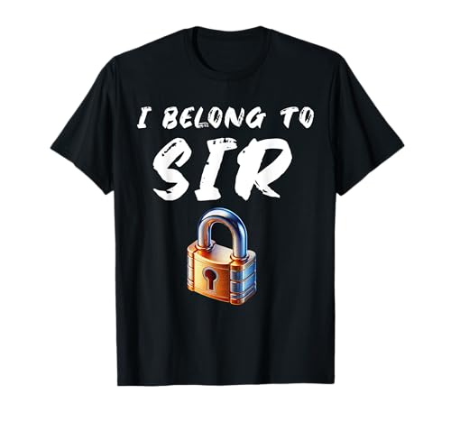 Ich gehöre zu Sir BDSM Submissive Kinky Gay Pride Daddy's Boy T-Shirt Ich gehöre zu Sir BDSM Submissive Kinky Gay Pride Daddy's Boy T-Shirt von Daddy's Boy Gay BDSM LGBT Pride Clothing Gay Queer
