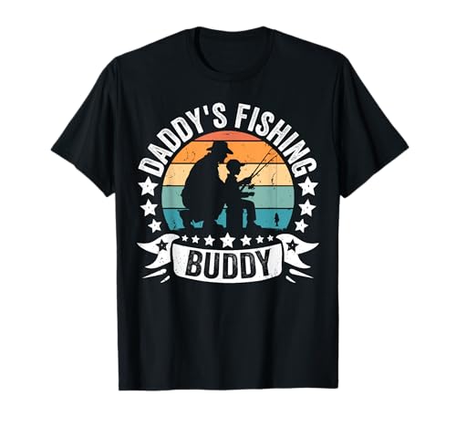 Daddy's Fishing Buddy Dad Fishing für Jungen und Mädchen zum Vatertag T-Shirt Daddy's Fishing Buddy Dad Fishing für Jungen und Mädchen zum Vatertag T-Shirt von Daddy's Fishing Buddy fisherman Tees