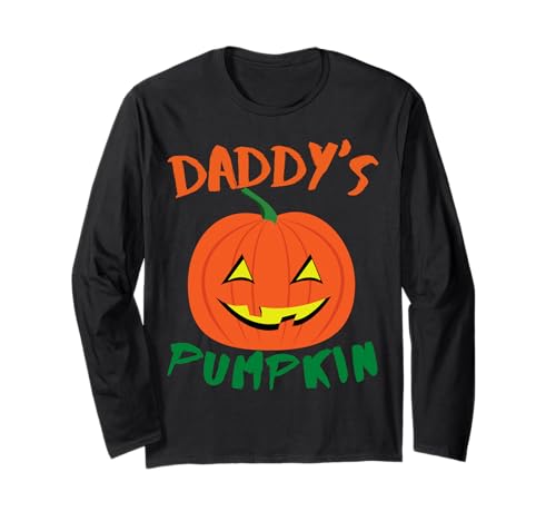 Daddy's Pumpkin Halloween Mädchen Jungen Kürbisse Kleinkind Lustig Langarmshirt Daddy's Pumpkin Halloween Mädchen Jungen Kürbisse Kleinkind Lustig Langarmshirt von Daddy's Pumpkin Halloween Girls Boys Pumpkins