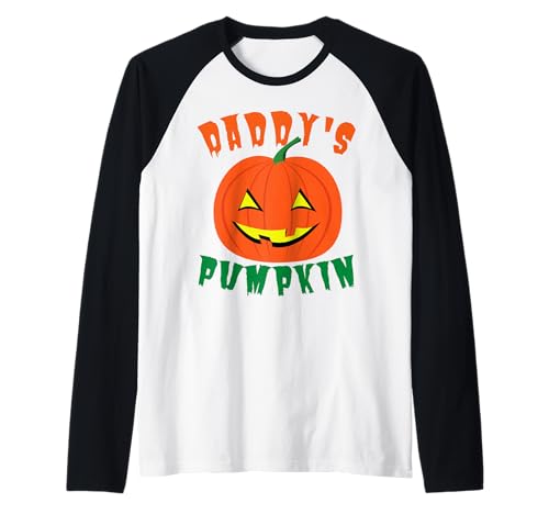 Daddy's Pumpkin Halloween Mädchen Jungen Kürbisse Kleinkind Lustig Raglan Daddy's Pumpkin Halloween Mädchen Jungen Kürbisse Kleinkind Lustig Raglan von Daddy's Pumpkin Halloween Girls Boys Pumpkins
