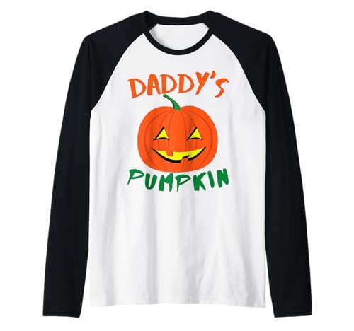 Daddy's Pumpkin Halloween Mädchen Jungen Kürbisse Kleinkind Lustig Raglan Daddy's Pumpkin Halloween Mädchen Jungen Kürbisse Kleinkind Lustig Raglan von Daddy's Pumpkin Halloween Girls Boys Pumpkins