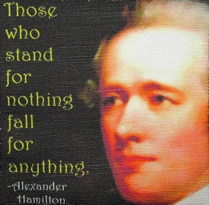 Alexander Hamilton Quote - Gedruckter Aufnäher Auf Weste, Tasche, Rucksack, Jacke P372 von DaddyoFattyo