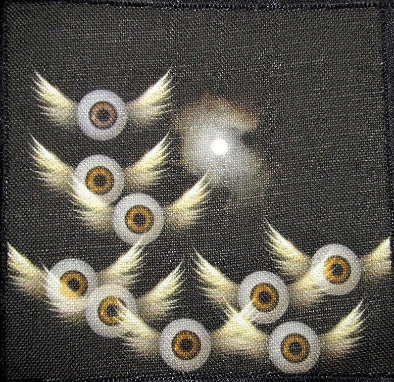 Alle Augen Auf Dich - Patch Gedruckt Annähen Weste, Tasche, Rucksack, Jacke von DaddyoFattyo