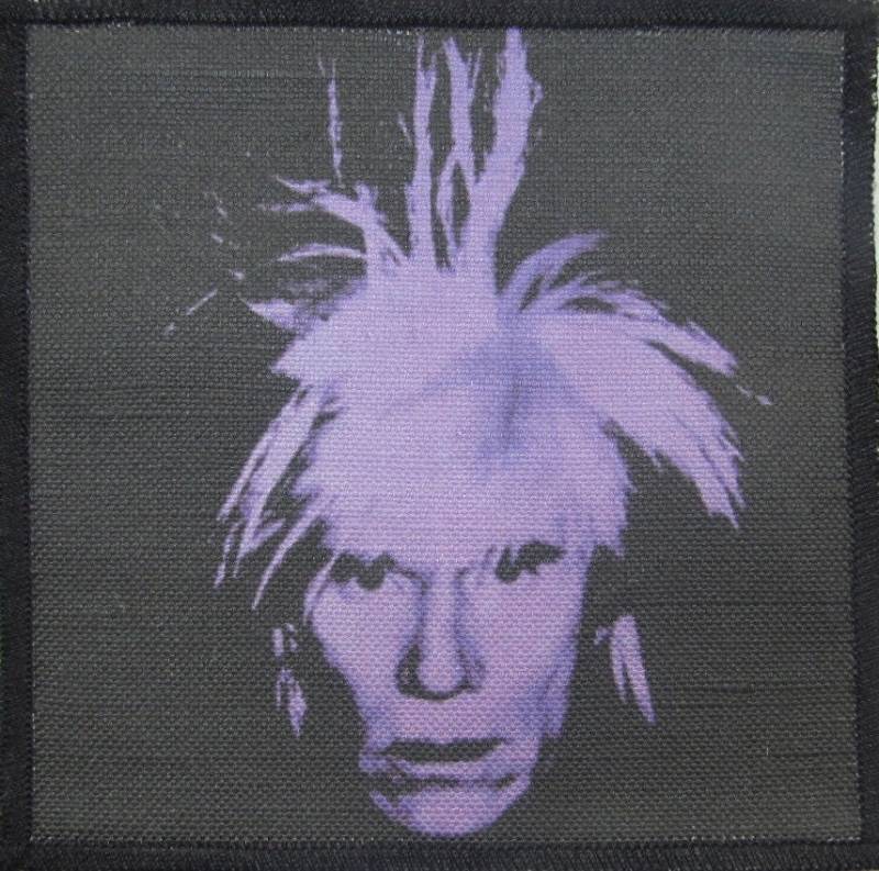 Andy Warhol - Can't Mistake This Guy Weste, Rucksack Gedruckter Aufnäher von DaddyoFattyo