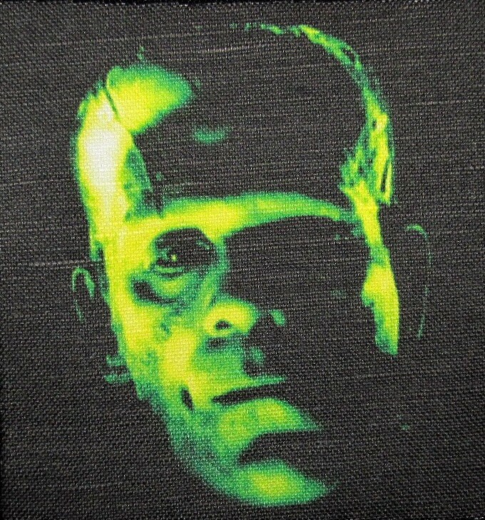 Boris Karloff Frankenstein-Monster - Gedruckte Patch Sew On Weste, Tasche, Rucksack, Jacke P492 von DaddyoFattyo