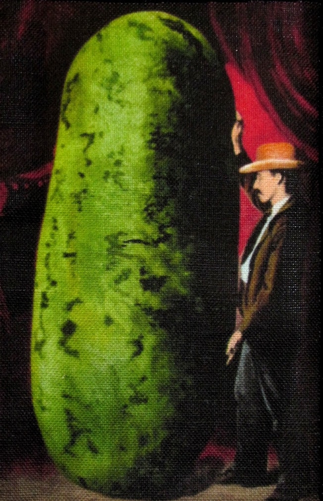 Gedruckt Annähen Patch - Monster Wassermelone Weste, Tasche, Rucksack, Jacke P589 von DaddyoFattyo