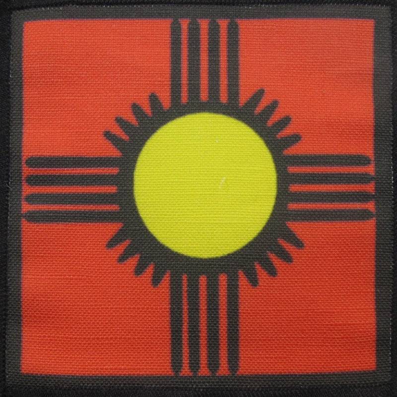 Gedruckter Aufnäher - Native Sun Weste, Tasche, Rucksack, Jacke, T-Shirt P96 von DaddyoFattyo