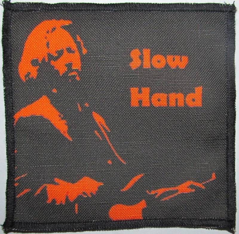 Gedruckter Sew On Patch - Slow Hand Clapton Ist Der Bluesmeister P26 von DaddyoFattyo